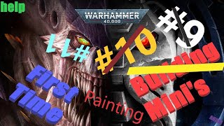 😃Newbie is back to paint Tyranids \ Halo on Monday \ Off this weekend \ Let's enjoy😃 #warhammer40k