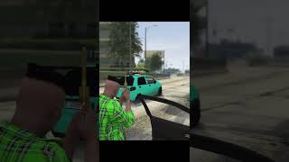 Погоня за преступником на Матизе в GTA 5 #муе #gta5 #гта5