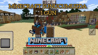 MİNECRAFT SUNUCUMUZDA BİR GÜN