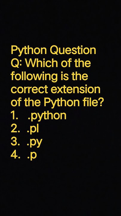 Python Objective Question Day 1 - YouTube