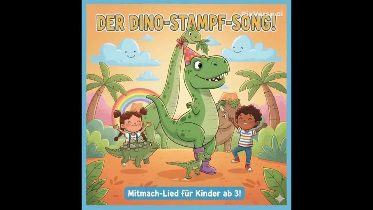 Der Dino-Stampf-Song – Das ultimative Mitmach-Lied für Kinder (Dino-Tanz)