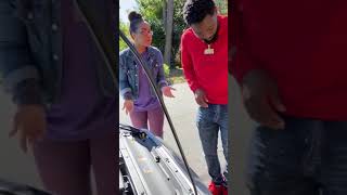 When your side chick car breaks down while you're in it!