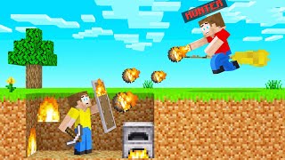 WIZARD HUNTERS VS SPEEDRUNNER In Minecraft!