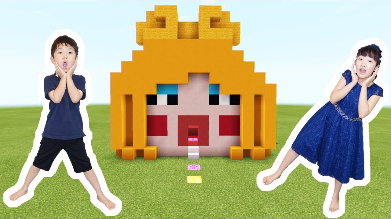 ★マルチ！「２人がパパ子アスレチックを作ったよ～」マイクラ作品集★Minecraft ★