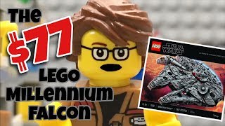 LEGO 75192 MILLENNIUM FALCON FOR $77! | LEGO Stop motion video