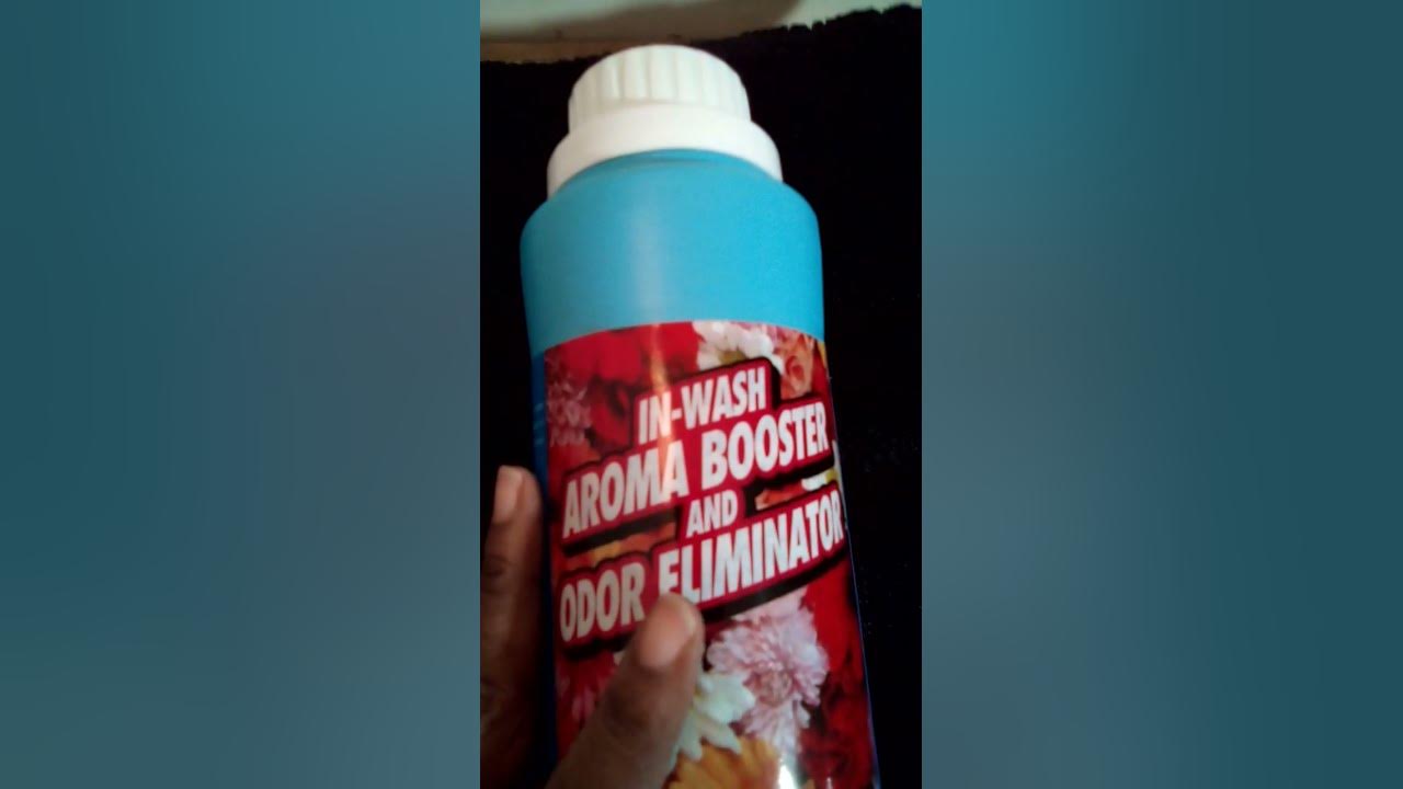 In Wash Aroma Booster And Odor Eliminator From (Dollar Tree) Was Hiding