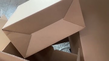 Automatic Carton Box Folding  Closing Machine Carton Forming Bottom Locking Machine