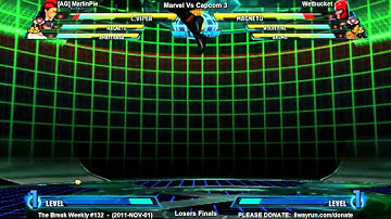 The Break Weekly #132 - MvC3 LF - [AG] MarlinPie VS Wetbucket
