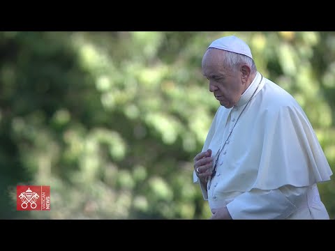 Pope Francis visits French military cemetery