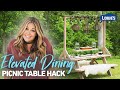 Picnic Table Hacks: Elevated Outdoor Dining