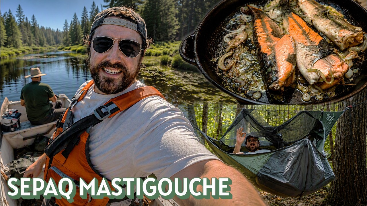 Camping En Hamac Et Truites Au Max ( SEPAQ Mastigouche )