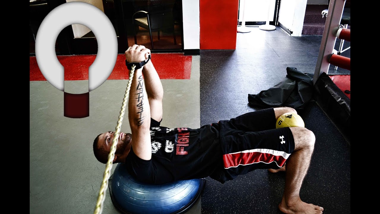 ab workouts with resistance bands UFC MMA training workout with Jeremy Stephens June 25th