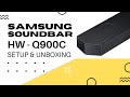 Samsung HW-Q900C Soundbar - Unboxing and Setup