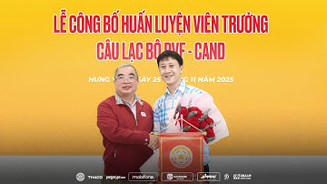 HLV NGUYỄN THÀNH CÔNG CHÍNH THỨC ĐƯỢC BỔ NHIỆM LÀM HLV TRƯỞNG PVF-CAND