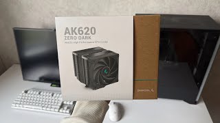 Unboxing and Assembly | Deepcool AK620 Zero Dark PC CPU Cooler