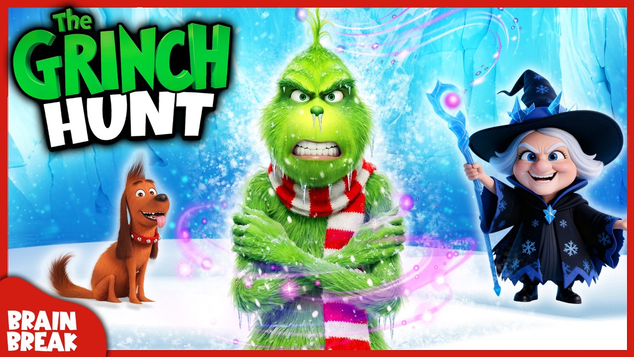 Grinch Christmas Brain Break 💚 Brain Breaks For Kids 💚 Just Dance 💚 ...