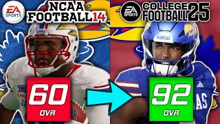 Top 10 WORST NCAA14 Teams: 10 years later (Where are they now?) | EA Sports College Football 25