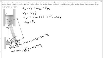 Dynamics Apr-1 Relative Motion Velocity Problem 2