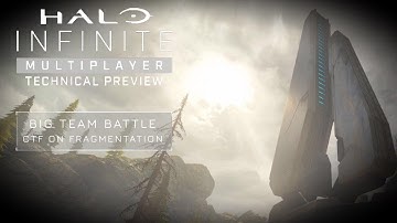 Halo Infinite | Multiplayer Technical Preview - Big Team Battle (CTF) Gameplay on Fragmentation