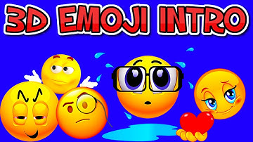 3D Emoji Intro - Intro Template Sony Vegas PRO