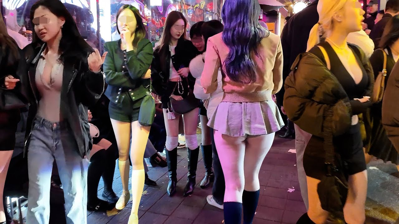 [4K Itaewon street fashion] The fashion sense of Itaewon Club Street in Seoul is cool #SEOUL#KOREA