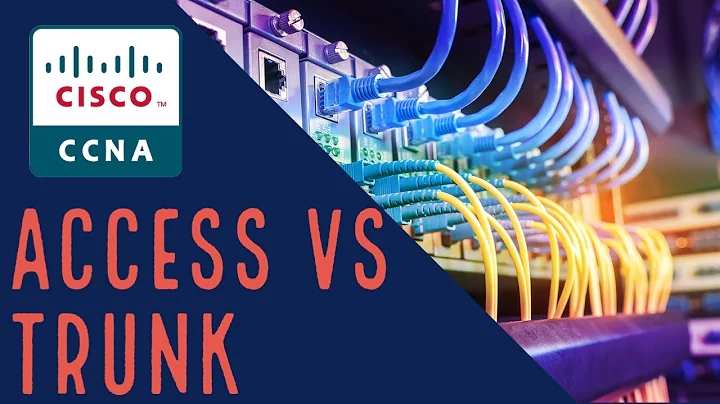 Cisco CCNA VLAN Access vs. Trunk