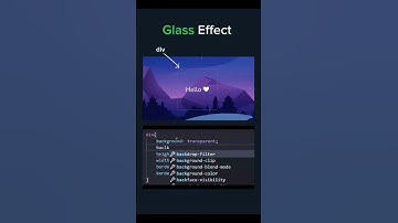 blur effect in CSS  & glass effect CSS #css #ytshorts #html #bootstrap