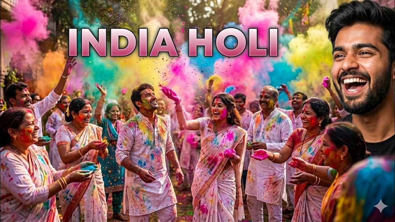 India's Biggest Holi Celebration Festival | Colour Festival | Happy Holi 🌈🇮🇳