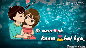 Sagar jaisi aankhon wali || new love💖 whatsaap status || loveship