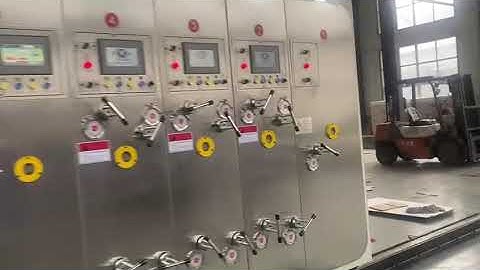 FFG - flexo Printer folder gluer inline machine !