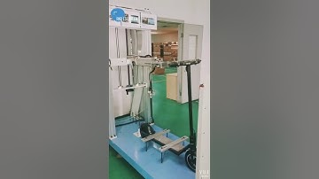 Durability test of steering column