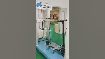 Durability test of steering column