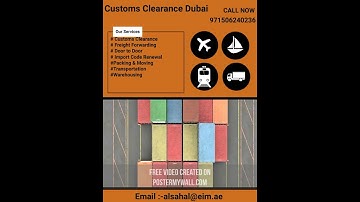 Customs Clearance Dubai | Freight Forwarding Dubai | Import Code Dubai