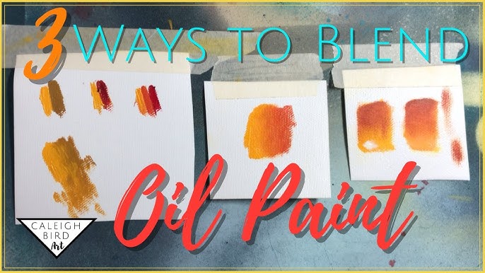 Oil Painting Thinners and Mediums