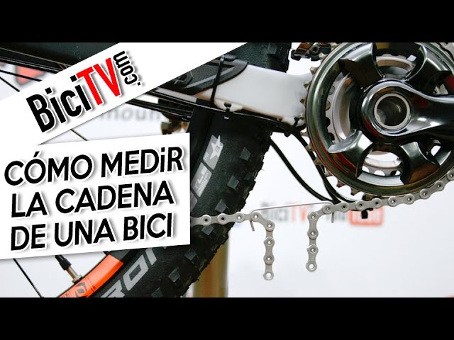 Cómo medir la longitud y colocar la cadena de una bicicleta YouTube