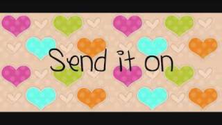 Disney Stars - Send It On (Lyrics on Screen) HQ&FULL