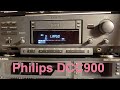 Working on a Philips DCC900 Digital Compact Cassette deck.