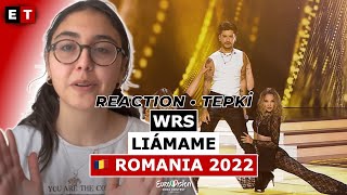 REACTION • WRS - Llámame (Eurovision 2022 🇷🇴 Romania)