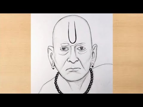 Shree Swami Samarth pencilDrawing  YouTube