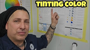 Hoe kleur je tinten?