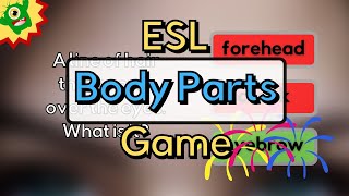 ESL Body Parts Game | Fun Point System | Around the Face screenshot 2