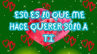 ESO ES LO QUE ME HACE QUERER SÓLO A TI❤️FRASES HERMOSAS DE AMOR PARA REFLEXIONAR by Hermosas Frases De Amor 407 views 3 weeks ago 1 minute, 52 seconds