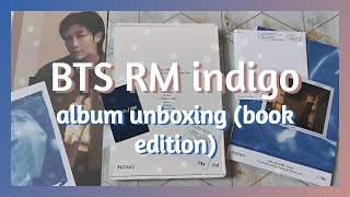 👖 BTS RM Indigo album (book edition) unboxing 👖