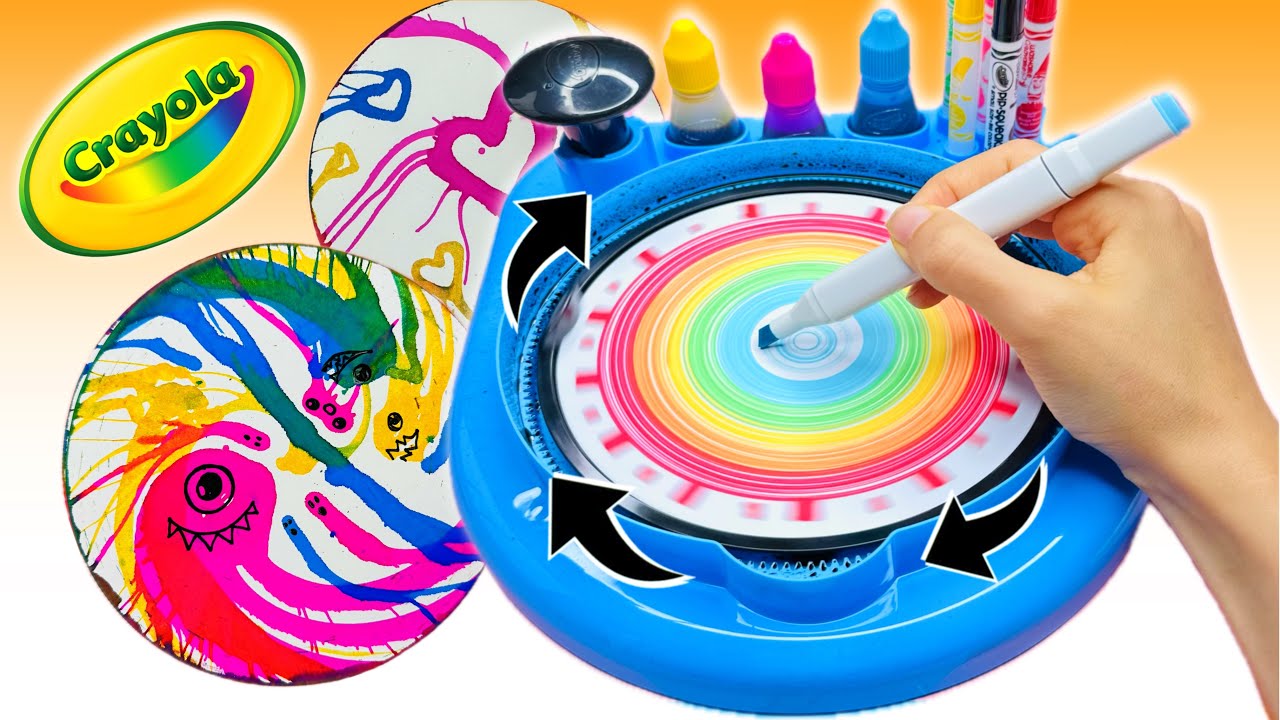 TESTANDO um KIT de SPLASH ART da CRAYOLA! Incriveeeeel! Paula Stephania