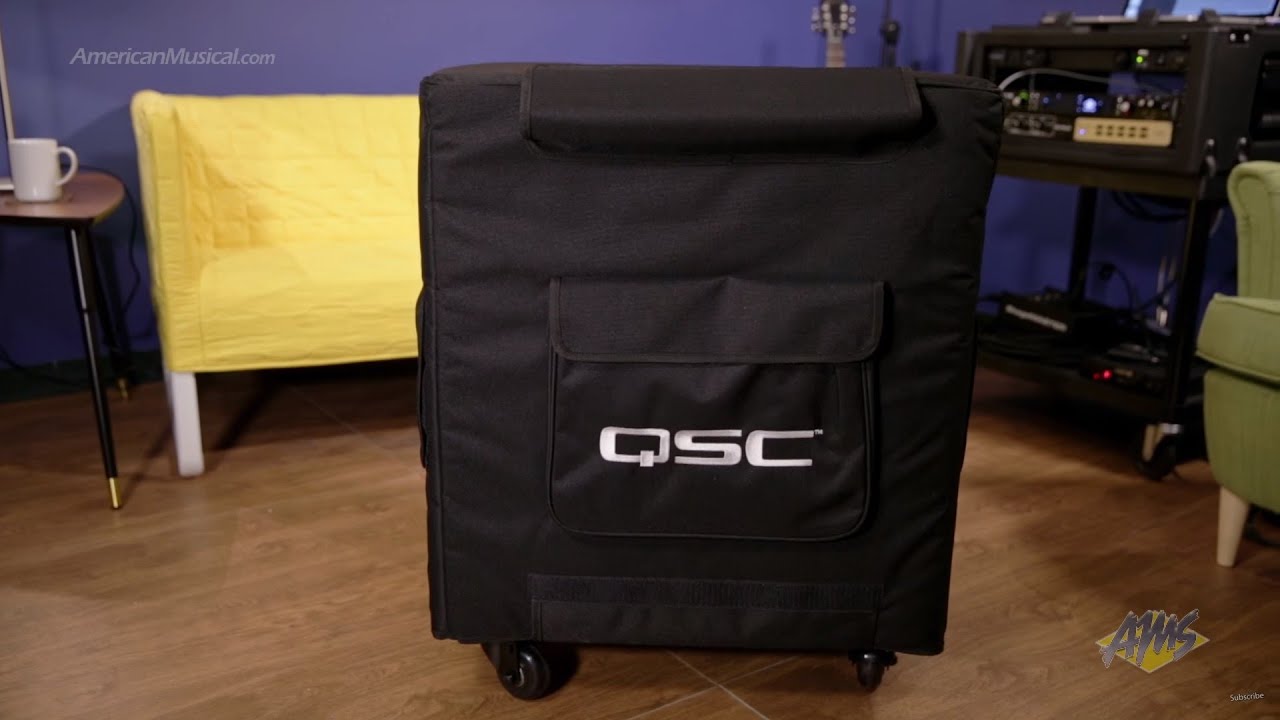 qsc kw181 speaker cover qsc kw181cover youtube