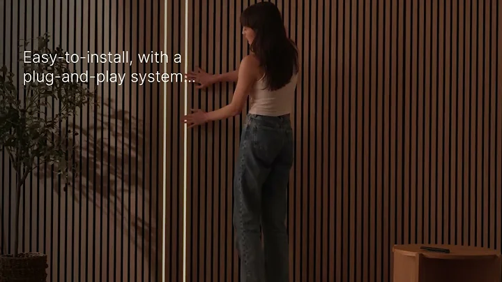 WVH USA Slatpanel Glow LED Lights Video