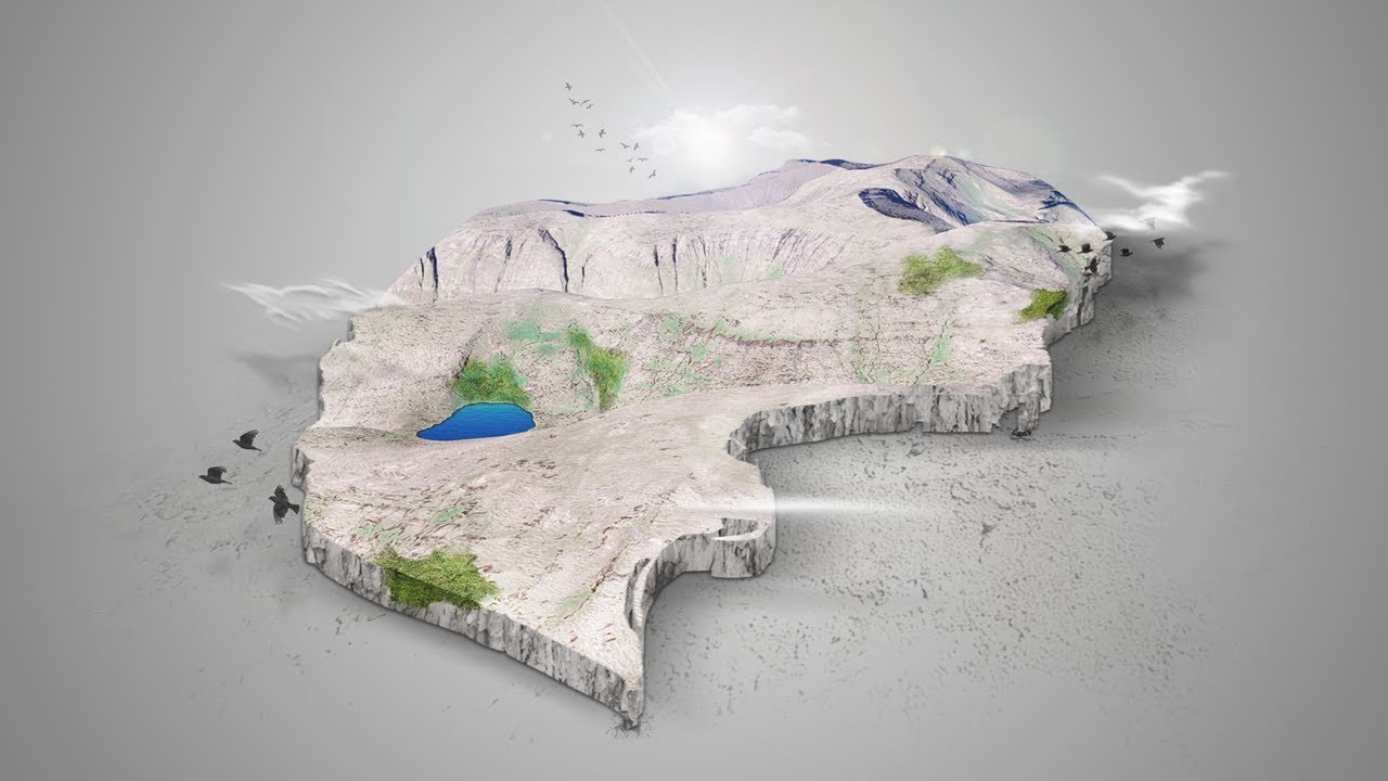 Photoshop How To Create 3d Map Faroe Islands Youtube