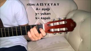 ritim A ES Y K Y A Y (gitar) | Saz Kursu Solfej