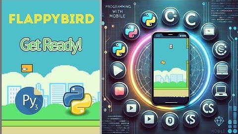 Flappy Bird Game in Python on Android | Build & Play with Pydroid 3