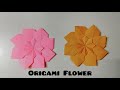 Origami flower  paper flower  origami craft ideas